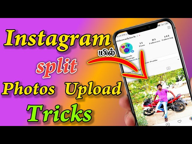 How To Split Pictures For Instagram // Seamless Multi-Post Tricks class=