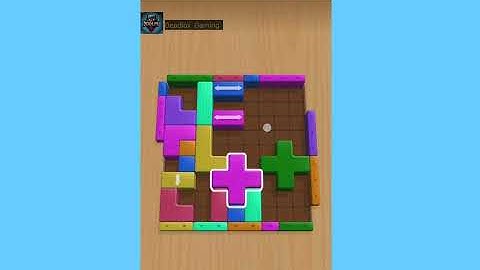 Brick Escape Block Puzzle Level 18 Hard. Walkthrough Gameplay 