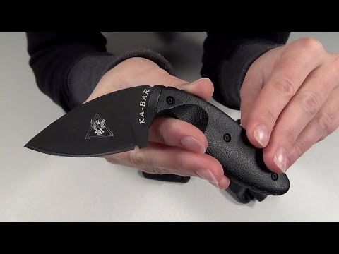 KA-BAR TDI LE Knife & PHLSTER TDI Fightworthy Sheath