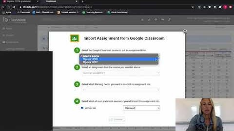 Import Google Classroom Grades to Skedula