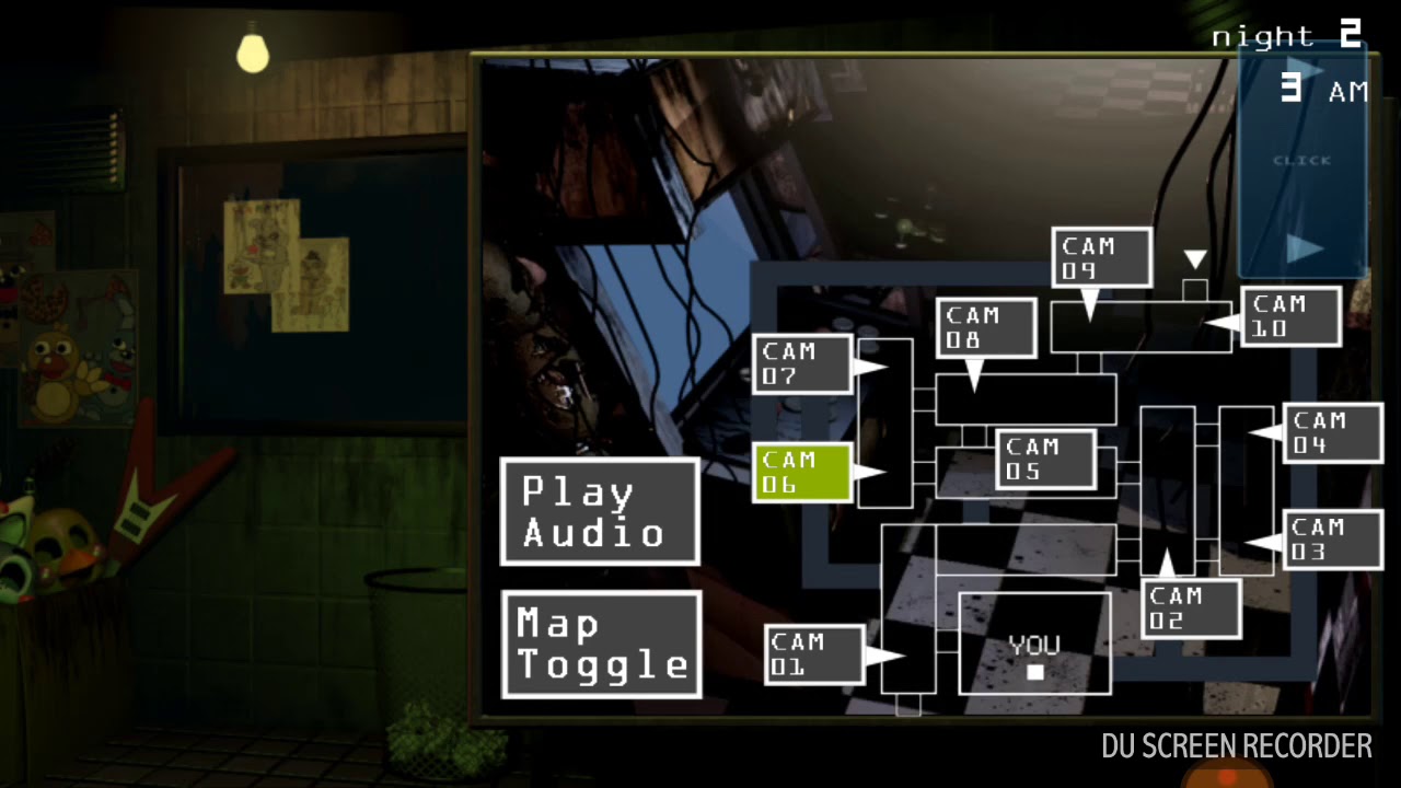 Карта фнафа 5