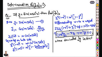 DIFFERENTIAL CALCULUS | LEIBNITZ