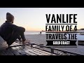 Full-Time Vanlife Family With Two Kids & Dog Explore The Gold Coast