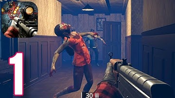 Zombie Hunter D-Day - Gameplay Walkthrough Part 1 (ios,Android)