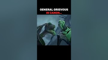 General Grievous Canon vs Legends (Star Wars)