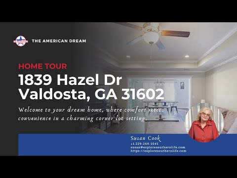1839 Hazel Dr, Valdosta, GA home video tour