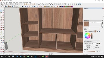 Sketchup - Vẽ Tủ Quần Áo