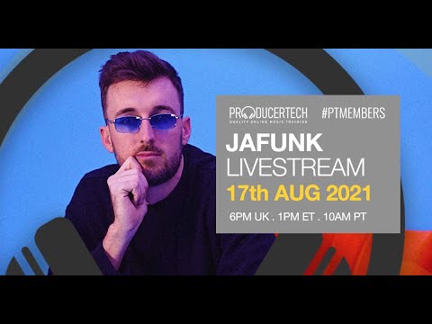 Jafunk Member Livestream - Pro Mixing Techniques & QnA