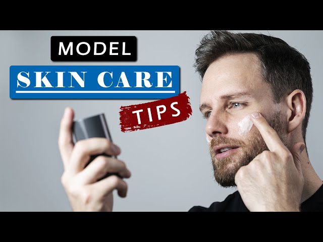 Male model SKINCARE ROUTINE || Best SKINCARE Products For MEN class=