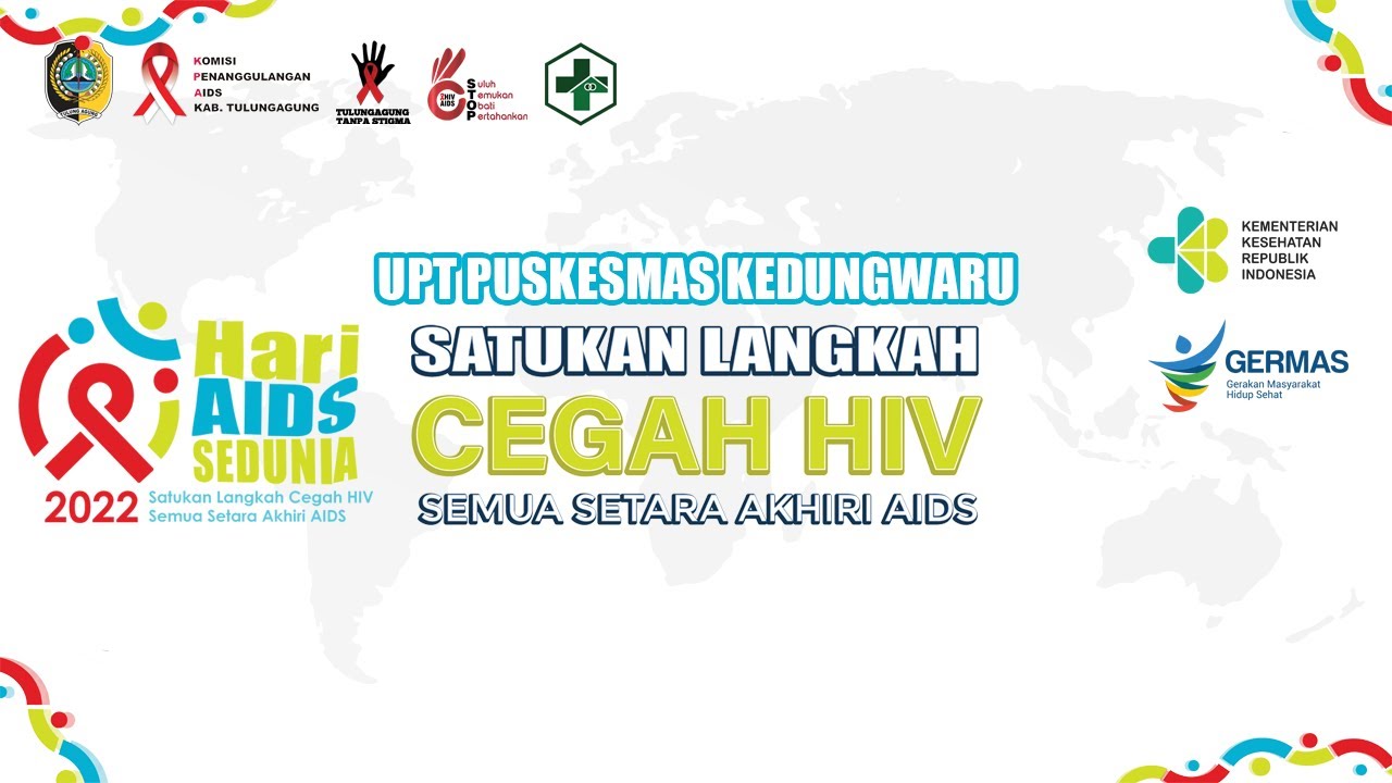 Hari HIV/AIDS Sedunia bersama UPT Puskesmas Kedungwaru - YouTube