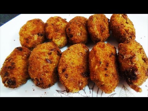 Fish Cutlet Recipe-Cutlet Recipe-Fish Fry Recipe-Meen Cutlet Recipe - Fish Cutlet Recipe in Tamil