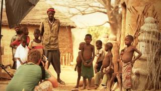 Backstage - photo session - West Africa