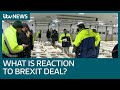 Business leaders react to post-Brexit trade deal | ITV News