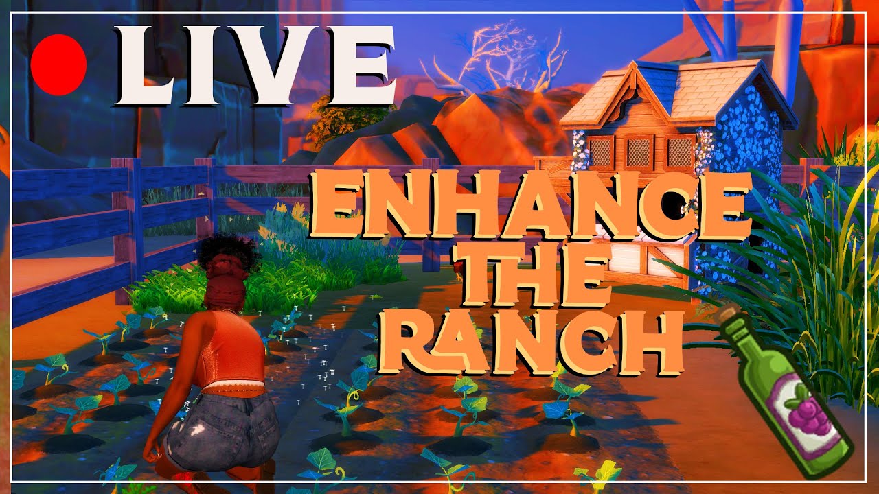 Youtube Ranch's RANCH RENOVATIONS 🧡ENHANCE THE RANCH🧡 1st YT live in yearssss - YouTube