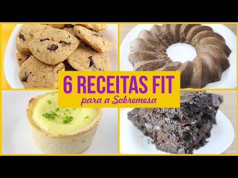 Vídeo: 6 Receitas Para Sobremesas Deliciosas