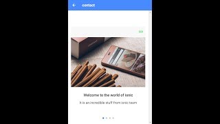 Ionic 2 slider