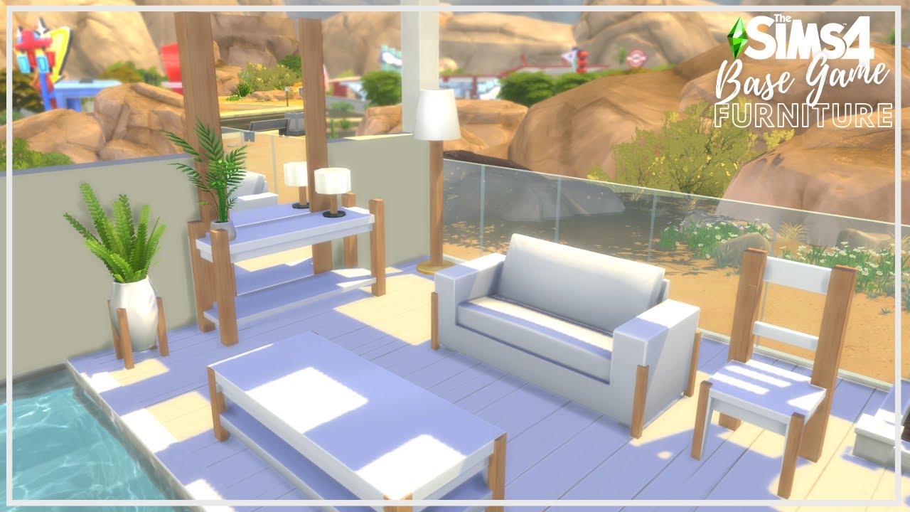 BASE GAME FURNITURE IDEAS NO CC OR MODS THE SIMS 4 Debug item