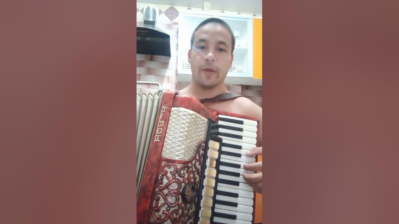"Широка река"на аккордеоне.