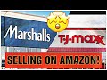 TJ MAXX AND MARSHALLS HAUL! HOW TO MAKE MONEY SELLING ON AMAZON!