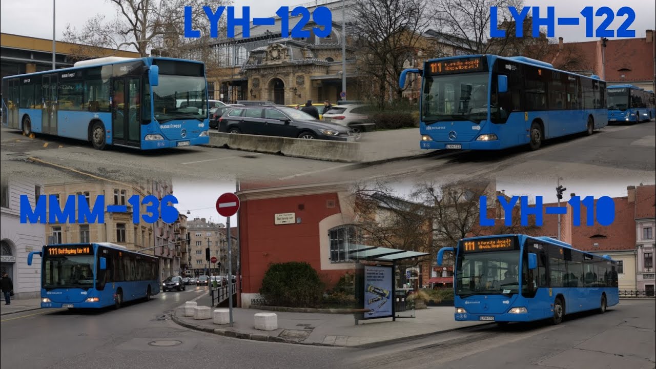 Utazás 4 Mercedes-Benz Citaro O530-al! 