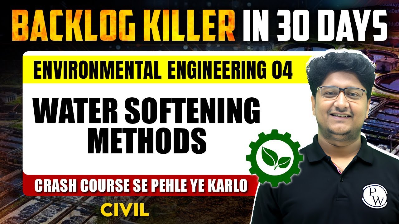 Environmental Engineering 04 | Water Softening Methods | Civil ...
