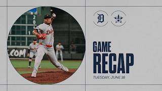 Tigers vs. Astros Highlights | 6/16/26