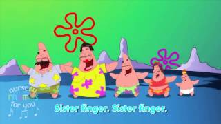 Patrick Spongebob Finger Family | Nursery Rhymes for You 