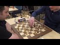 Alekhine's defense: GM Guseinov - IM Sveshnikov, Blitz chess
