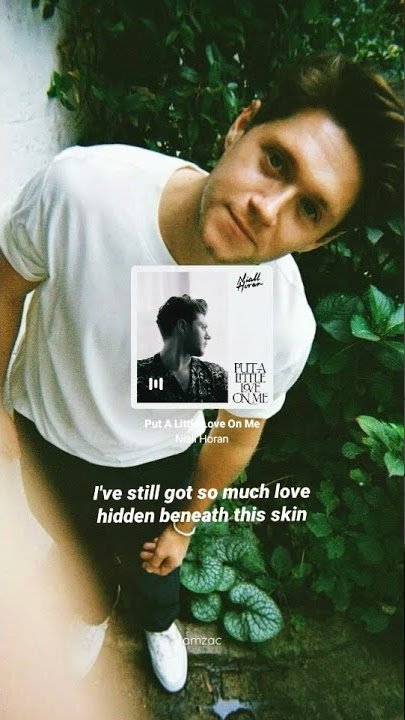 Put a little love on me - Niall Horan #shorts #putalittleloveonme #niallhoran #songlyrics