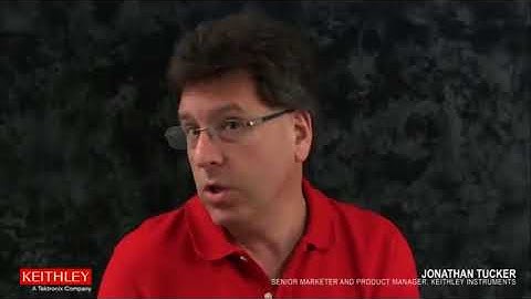 Keithley Model 2450 Built in Graphing Capabilities