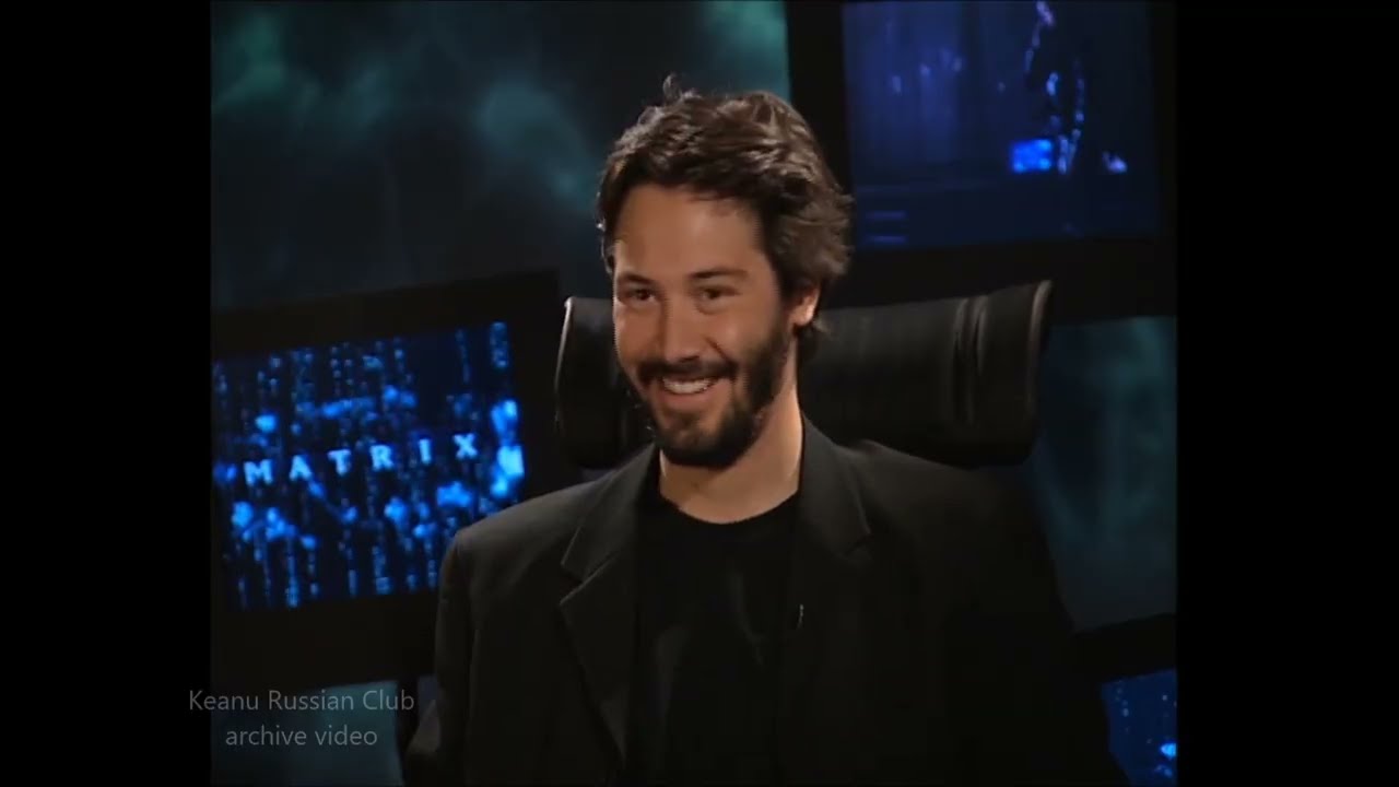 Keanu Reeves and Carrie Anne Moss :The Matrix Interview 1999
