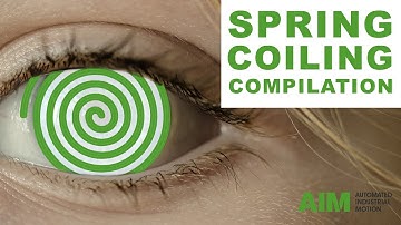 Spring Coiling Compilation | Automated Industrial Motion