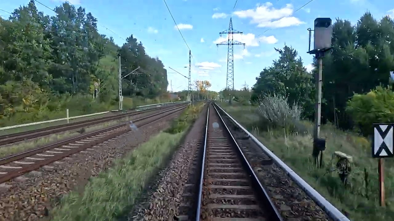 Führerstandsmitfahrt auf deiner der letzten BR 485 von Hohen Neuendorf nach Blankenburg in 4K