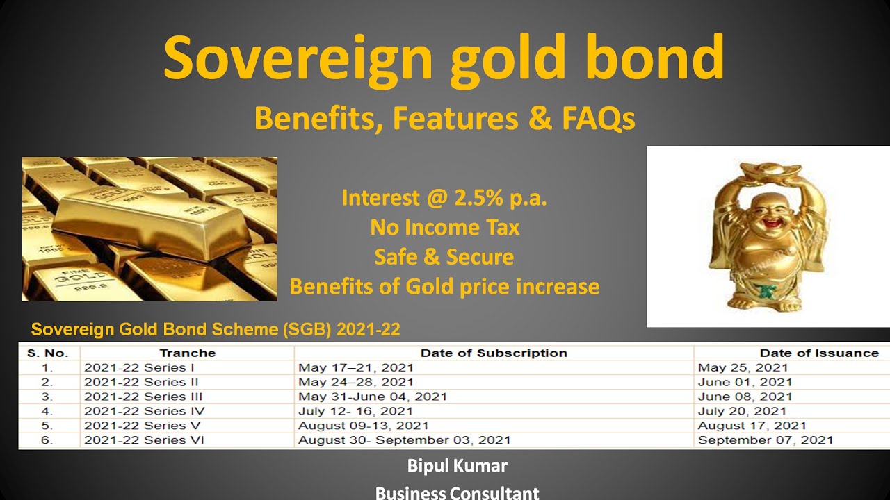 Sovereign gold bond scheme-Benefits, Features & FAQs