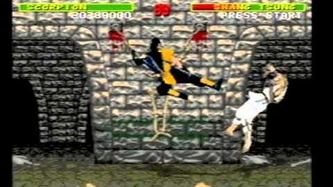 Mortal Kombat 1 On SEGA Mega CD (Scorpion Playthrough) Part 3