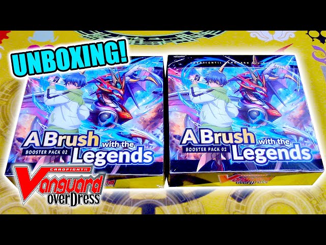 Unboxing D Booster Set 02: A Brush with the Legends! | Cardfight!! Vanguard  Overdress - YouTube