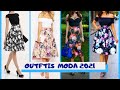 DISTINTOS OUTFITS USANDO FALDAS FLOREADAS 😍MODA EN FALDAS 2021😎FASHION FLOWERED SKIRTS 2021