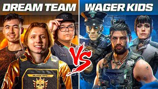 Dream Team vs Wager Kids! (3v3 S&D wagers) screenshot 1