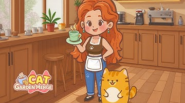 Cat Garden Merge Gameplay