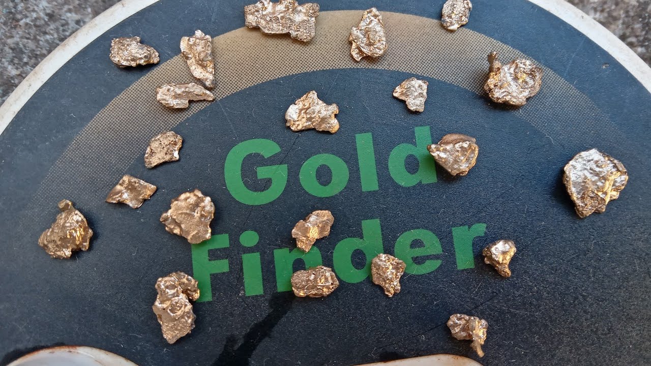 achei pepita de ouro na natureza com tx850