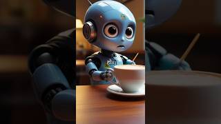 Humanoid Robot Blends Coffee Beans  #futuristic #technology #shorts