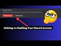 Discord Account: DELETE or DISABLE? Everything You Need to Know