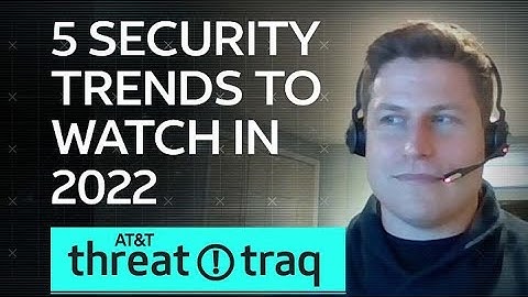 5 Security Trends to Watch in 2022| AT&T ThreatTraq