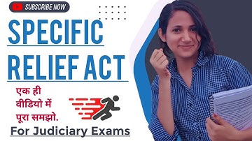 Specific Relief Act 1963 Full Lecture in one video || All Sections of SRA in one video
