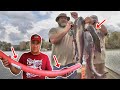 How To Catch Dinner With A Pool Noodle! LOAD Your Cooler With Catfish!