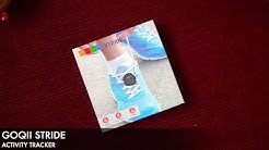 Goqii Stride Activity Tracker Unboxing, Setup, Features - Step tracker for shoes!