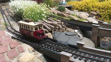 Railbus on a sunny Sunday