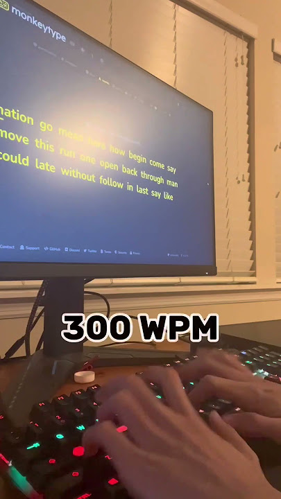 100 WPM vs 200 WPM vs 300 WPM!?