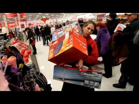 Shoppers go crazy on Black Friday