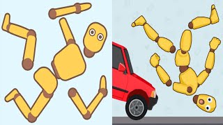 Ragdoll Break vs Kick & Break The Ragdoll Games - Max Level SpeedRun Gameplay